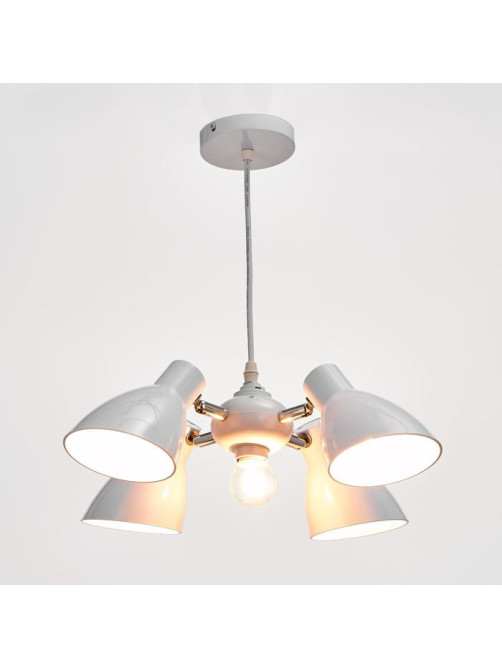 Люстра «Классика» 5×15 Вт Е27 белый 28×28×18 см BayerLux