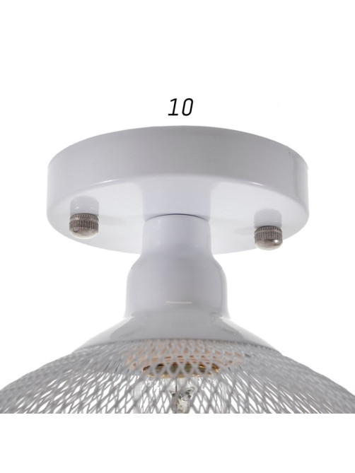 Светильник «Шар» 1×40 Вт E27 белый 22×22×22 см BayerLux