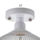 Светильник «Шар» 1×40 Вт E27 белый 22×22×22 см BayerLux