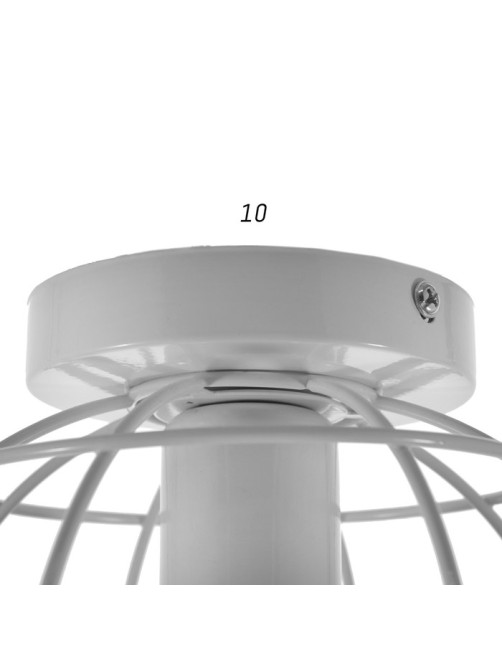 Люстра «Нола» 1×60 Вт E27 белый 16×16×18 см BayerLux