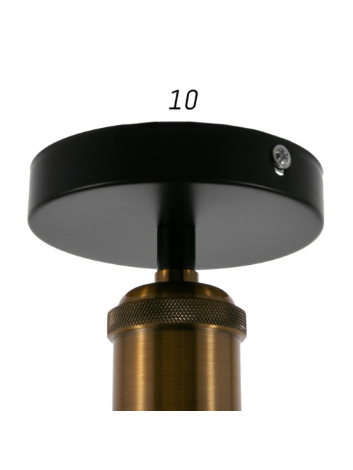 Светильник «Мараньон» 1×40 Вт Е27 черный 22×22×18 см BayerLux