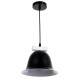 Светильник «Микки» Е27 40 Вт белый черный 23×23×19-119 см BayerLux