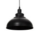 Светильник 1250/1BK E27 40 Вт черный 30×30×24-124 см