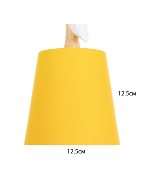 Светильник BayerLux 625386/1 E27 40 Вт желтый-белый 13×13×100 см