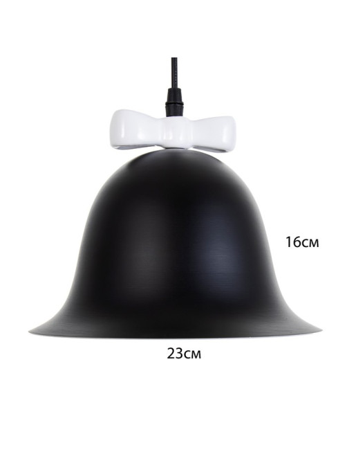 Светильник «Микки» Е27 40 Вт белый черный 23×23×19-119 см BayerLux