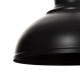 Светильник 1250/1BK E27 40 Вт черный 30×30×24-124 см
