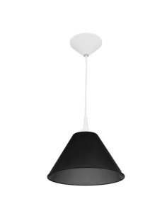Подвес «Конус» BR 00262, 1×15 Вт, Е27, бело-дымчатый, 25×25×15 см