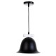 Светильник «Микки» Е27 40 Вт белый черный 23×23×19-119 см BayerLux