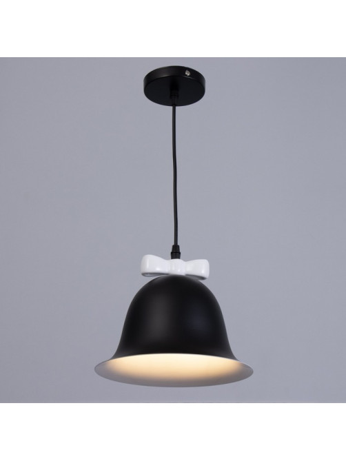 Светильник «Микки» Е27 40 Вт белый черный 23×23×19-119 см BayerLux