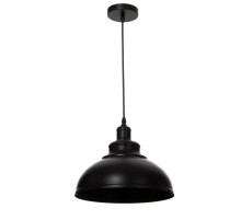 Светильник 1250/1BK E27 40 Вт черный 30×30×24-124 см