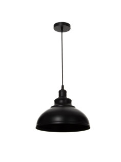 Светильник 1250/1BK E27 40 Вт черный 30×30×24-124 см