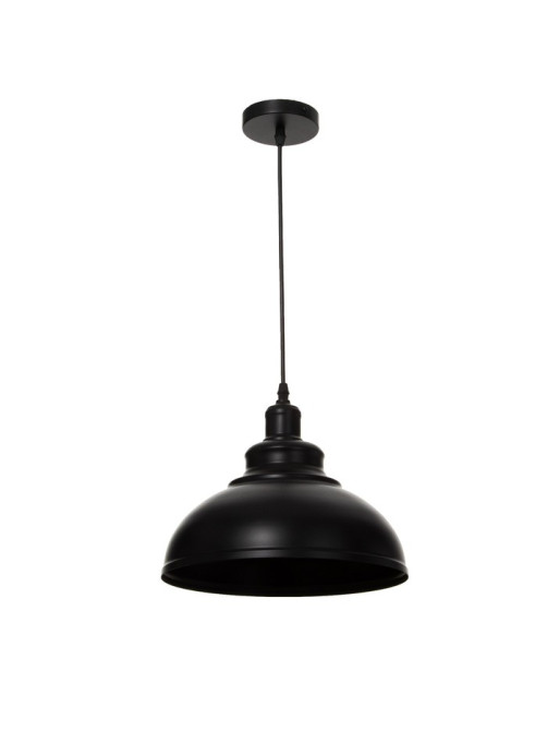 Светильник 1250/1BK E27 40 Вт черный 30×30×24-124 см