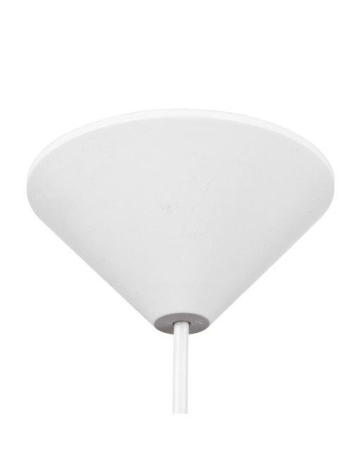 Подвес «Конус» BR 00262, 1×15 Вт, Е27, бело-дымчатый, 25×25×15 см