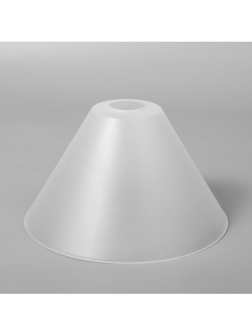 Плафон «Конус» Е27, прозрачный, 25×25×15 см