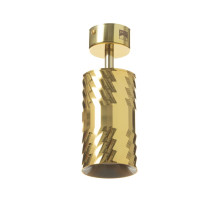 Спот «Алисер» GU10 золото 7.5×7.5×20 см