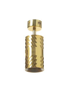 Спот «Алисер» GU10 золото 7.5×7.5×20 см