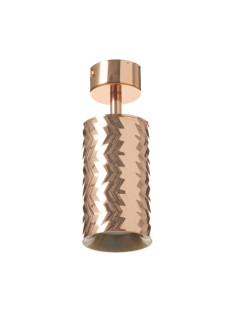 Спот «Астер» GU10 медь 7.5×7.5×20 см