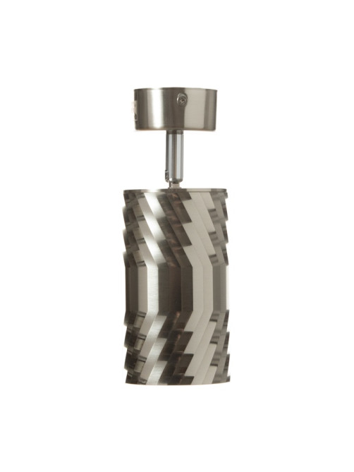 Спот «Алисер» GU10 серебро 7.5×7.5×20 см