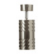 Спот «Алисер» GU10 серебро 7.5×7.5×20 см