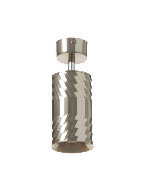 Спот «Алисер» GU10 серебро 7.5×7.5×20 см