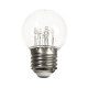 Лампа светодиодная, 6 LED, G45, Е27, 1 Вт, для белт-лайта, набор 10 шт., свечение тёплое белое