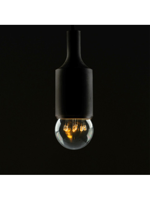 Лампа светодиодная, 6 LED, G45, Е27, 1 Вт, для белт-лайта, набор 10 шт., свечение тёплое белое