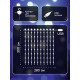 Гирлянда «Занавес» 2.8×3 м, роса на крючках, IP20, серебристая нить, 300 LED, свечение белое, мерцание, USB