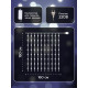 Гирлянда «Занавес» 1.6×1.6 м, роса, IP20, серебристая нить, 160 LED, свечение белое, 8 режимов, 220 В