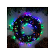 Гирлянда «Нить» 20 м, IP20, тёмная нить, 200 LED, свечение мульти, 8 режимов, 220 В