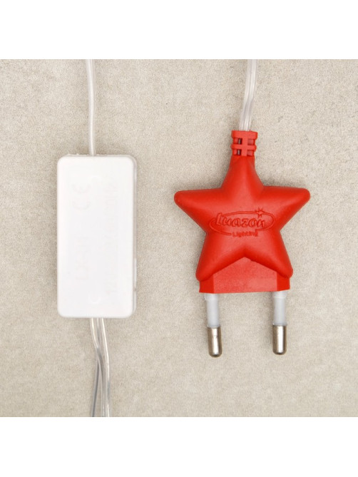 Гирлянда «Сеть» 1.6×1.6 м, IP20, прозрачная нить, 144 LED, свечение «Флаг России», 220 В
