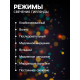 Гирлянда «Нить» 4 м с насадками «Шарик сетка», IP20, прозрачная нить, 20 LED, свечение мульти, 8 режимов, 220 В