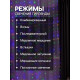 Гирлянда «Занавес» 2×3 м, роса, IP20, серебристая нить, 450 LED, свечение мульти, 8 режимов, 220 В
