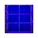 Гирлянда «Занавес» 2×1.5 м, IP44, УМС, тёмная нить, 360 LED, свечение синее, 220 В
