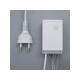 Гирлянда «Бахрома» 4×0.6 м, IP44, прозрачная нить, 180 LED, свечение белое, 8 режимов, 220 В