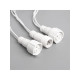 Гирлянда «Нить» 10 м, IP44, УМС, белая нить, 100 LED, свечение мульти, 220 В