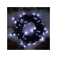 Гирлянда «Нить» 10 м, IP44, УМС, тёмная нить, 72 SMD-LED, свечение белое, 220 В