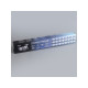 Гирлянда «Сосульки» 2.5×0.3 м, IP65, прозрачная нить, 192 LED, свечение синее с эффектом стекания, 12 В