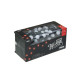 Гирлянда «Нить» 10 м с насадками «Шарики 1.5 см», IP44, тёмная нить, 100 LED, свечение белое, 8 режимов, 220 В