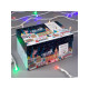 Гирлянда «Нить» 10 м, IP44, белая нить, 100 LED, свечение мульти, 8 режимов, 220 В