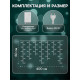 Гирлянда «Бахрома» 4×0.6 м, IP44, прозрачная нить, 180 LED, свечение мульти, 8 режимов, 220 В