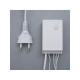Гирлянда «Бахрома» 4×0.6 м, IP44, белая нить, 180 LED, свечение тёплое белое, 8 режимов, 220 В