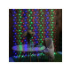 Гирлянда «Сеть» 2×3 м, IP44, УМС, прозрачная нить, 384 LED, свечение мульти, 220 В