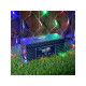 Гирлянда «Сеть» 2×3 м, IP44, УМС, прозрачная нить, 384 LED, свечение мульти, 220 В