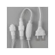 Гирлянда «Бахрома» 3×0.6 м, IP44, УМС, белая нить, 160 SMD-LED, свечение мульти, 220 В