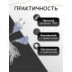 Удлинитель для комнатных гирлянд с выключателем, 5 м, прозрачная нить, УМС-вилка