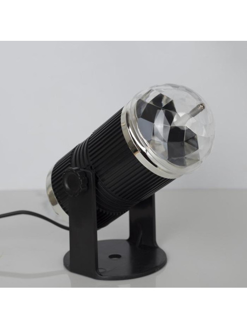 Проектор «Хрустальный диско-шар» 9.5 см, свечение RGB, 12 В