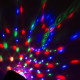 Световой прибор «Полусфера» 5 см, 220 В, свечение RGB