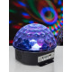 Ночник проектор «Хрустальный диско-шар» 17.5 см, динамик, свечение RGB, 220 В