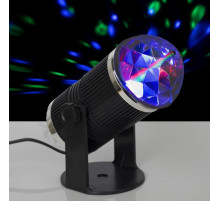 Проектор «Хрустальный диско-шар» 9.5 см, свечение RGB, 12 В