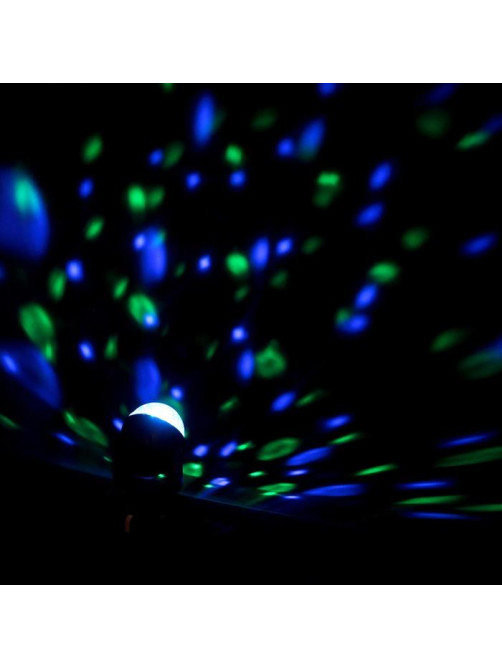 Проектор «Хрустальный диско-шар» 9.5 см, свечение RGB, 12 В